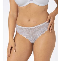 Triumph Tempting Lace Brazilian String fehér