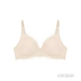   Triumph Amourette Charm P merevítő szivacsos melltartó bézs