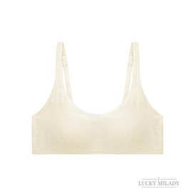   Triumph Fit Smart P EX merevítő nélküli csipkés melltartó krém