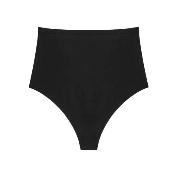 TRIUMPH SHAPE SMART HIGHWAIST STRING alakformáló tanga FEKETE