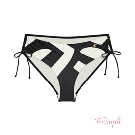 Triumph Summer Allure Midi bikini alsó fekete-fehér