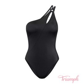 Triumph Swim OP féloldalas fürdőruha fekete
