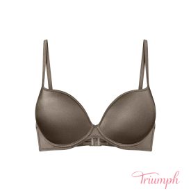 Midnight Swim push up bikini felső csillogó oliva