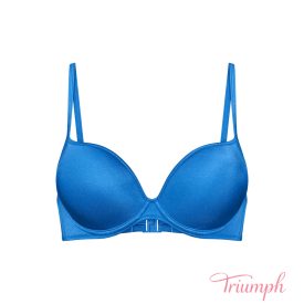 Midnight Swim push up bikini felső csillogó kék