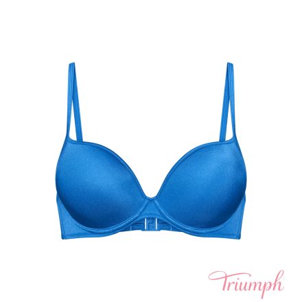 Midnight Swim push up bikini felső csillogó kék