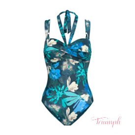 Triumph Summer Fleur OPD egyrészes fürdőruha türkiz