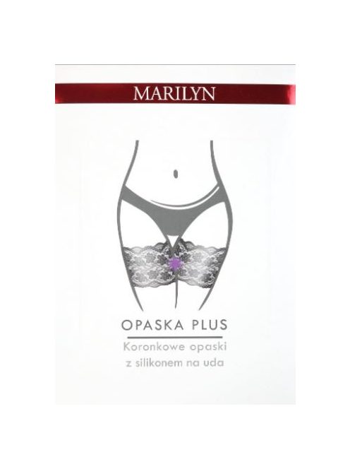 Marilyn csipkés combszalag szilikonnal