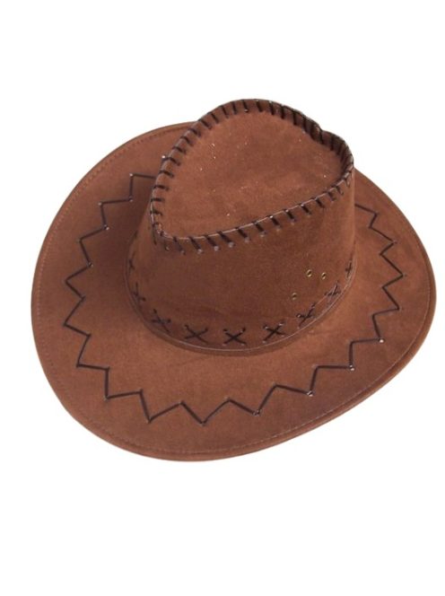 Cowboy kalap , világosbarna felnőtt méret